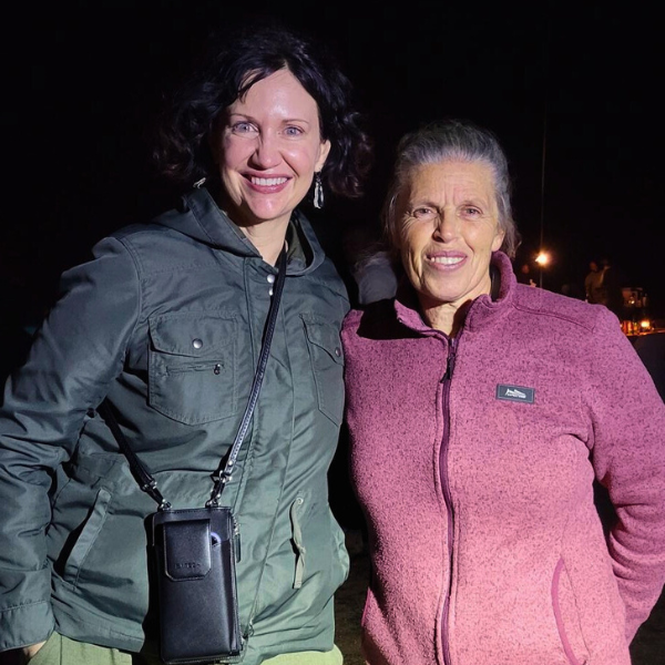 Dr. Cynthia Gleason and Dr. Meike Daneel, Nematology Senior Researcher at Agricultural Research Council, South Africa 