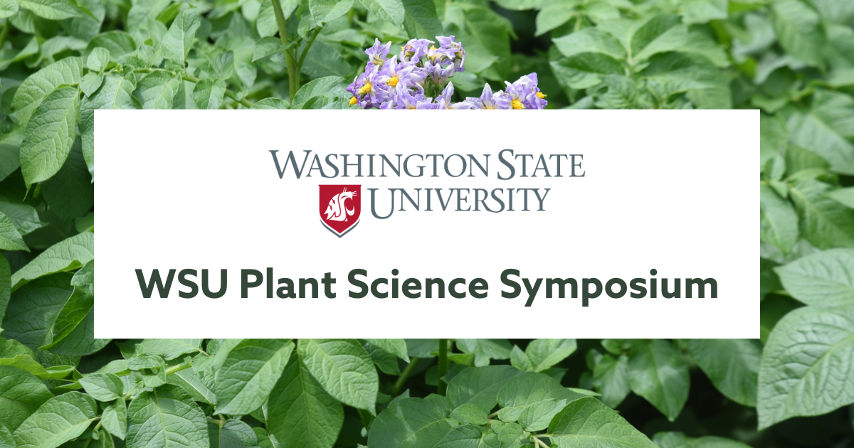 2025 Washington State University (WSU) Plant Science Symposium