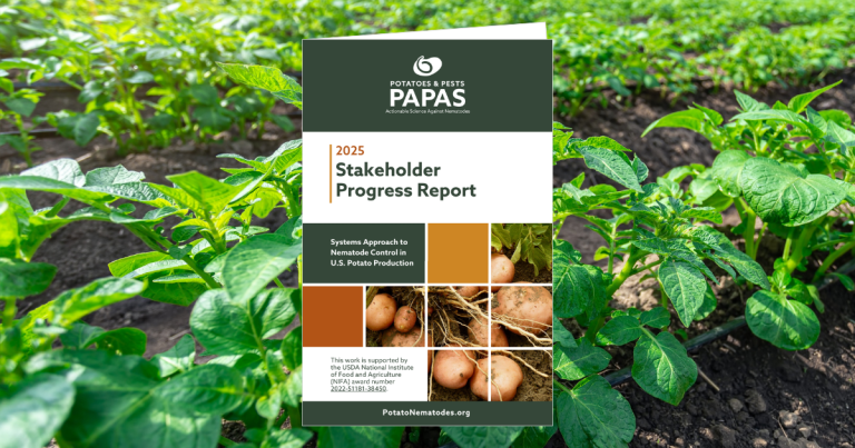 PAPAS 2025 Stakeholder Report shows accomplishments in potato nematode research